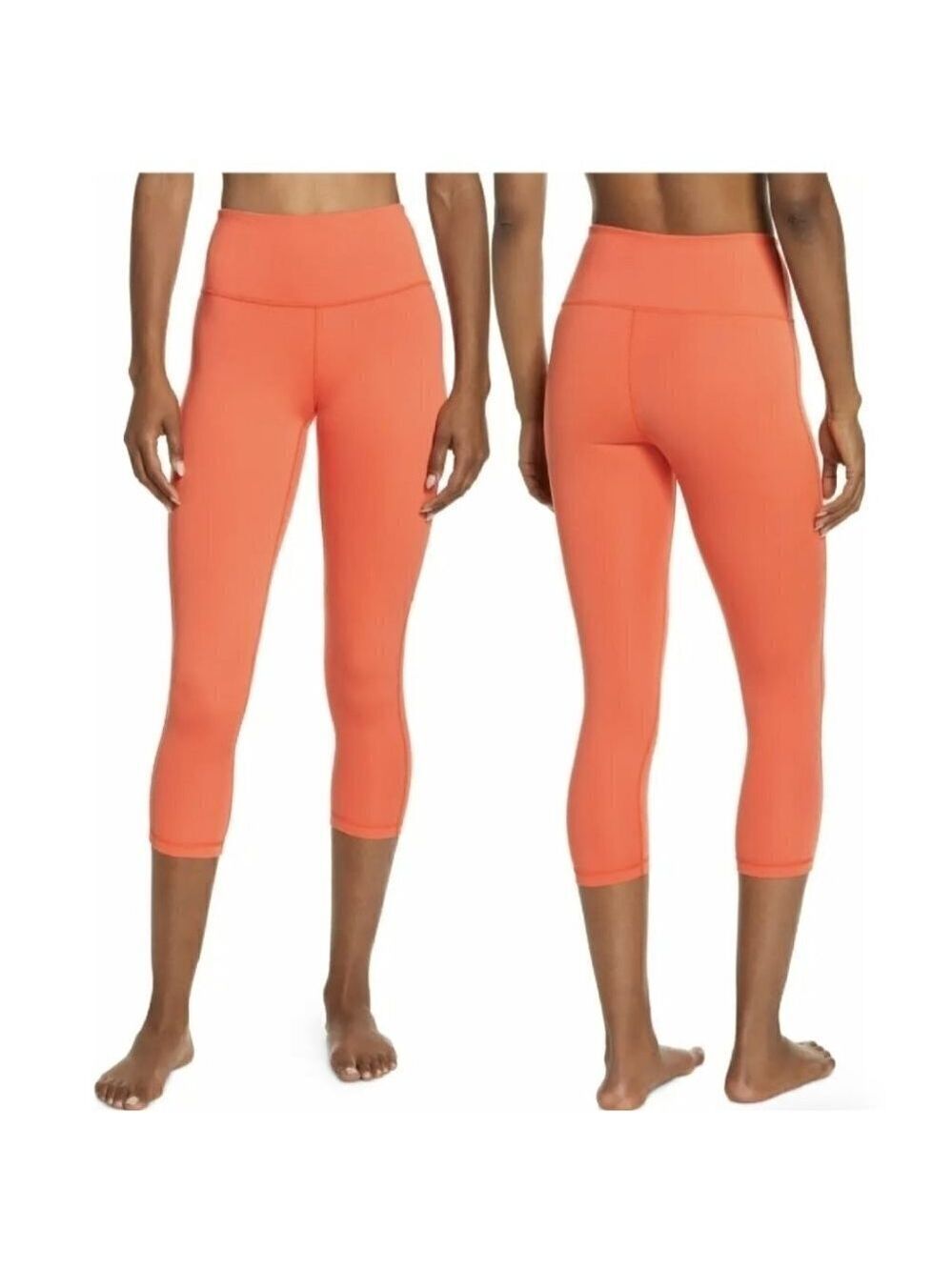 New Zella | Studio Lite Crop Leggings in Red Firelight